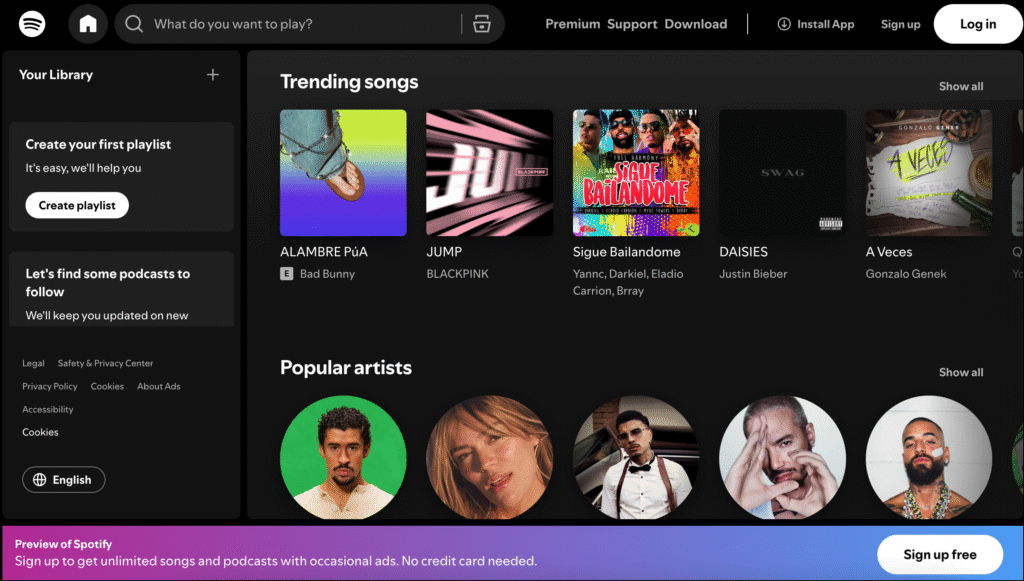 Spotify - UI/UX